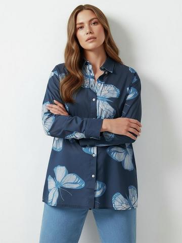 Длинная блузка