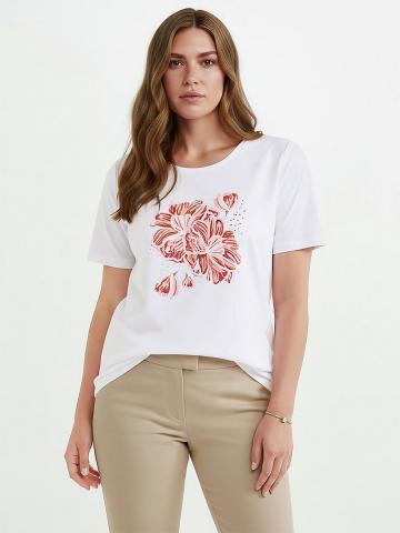 Кофта с круглым вырезом