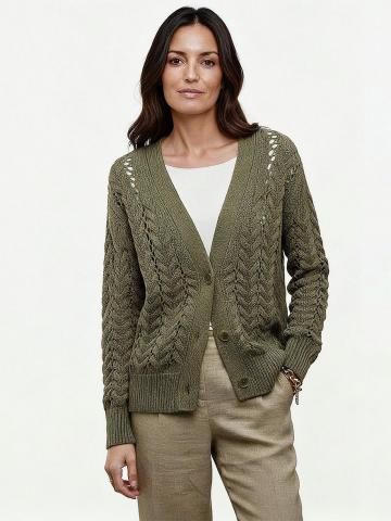 Вязаная кофта