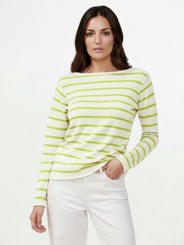 Пуловер с круглым вырезом