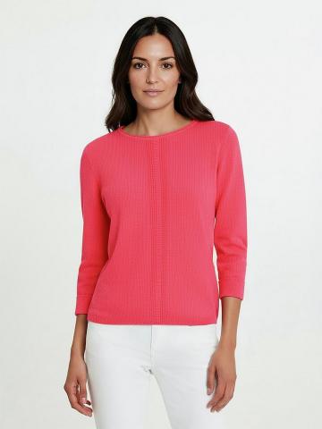 Пуловер с круглым вырезом