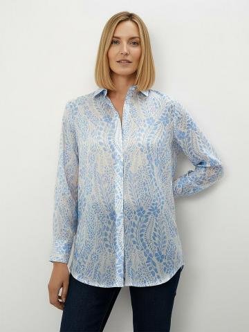 Длинная блузка