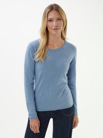 Пуловер с круглым вырезом