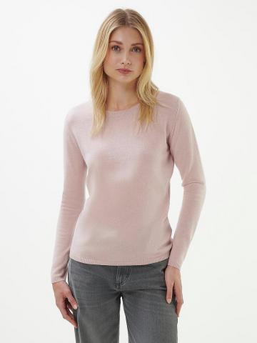 Пуловер с круглым вырезом