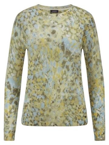 Пуловер с круглым вырезом