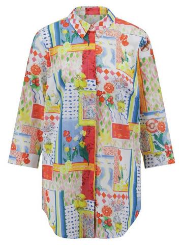 Длинная блузка