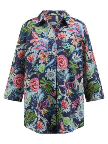 Длинная блузка