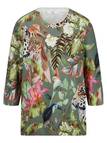 Пуловер с круглым вырезом