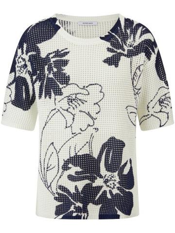 Пуловер с круглым вырезом