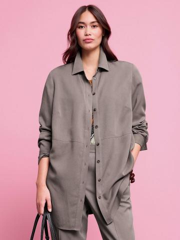 Длинная блузка