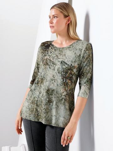 Кофта с круглым вырезом