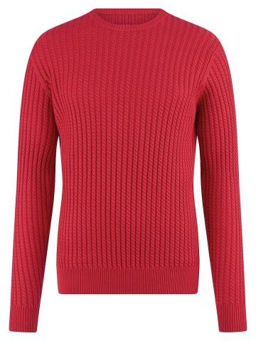 Пуловер с круглым вырезом