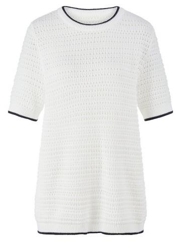 Пуловер с круглым вырезом