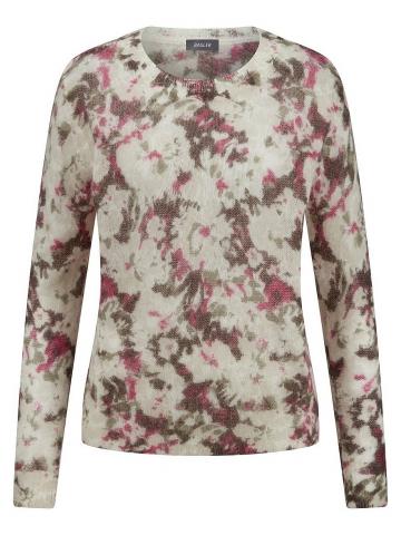 Пуловер с круглым вырезом