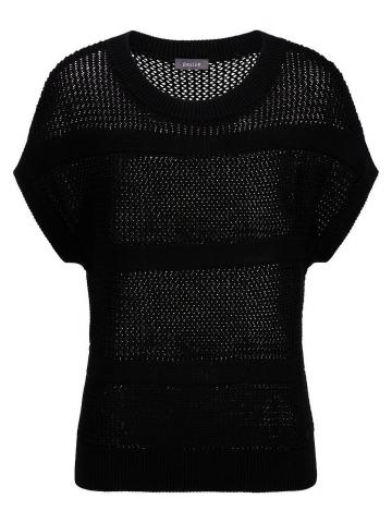 Пуловер с круглым вырезом