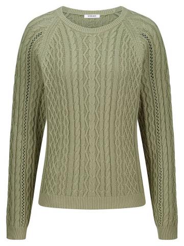 Пуловер с круглым вырезом