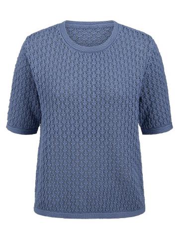 Пуловер с круглым вырезом