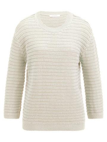Пуловер с круглым вырезом