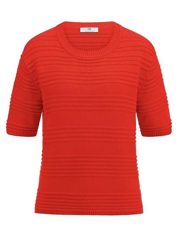 Пуловер с круглым вырезом