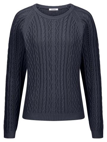 Пуловер с круглым вырезом