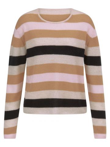 Пуловер с круглым вырезом