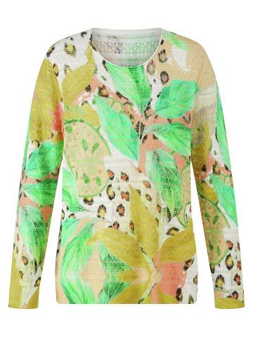 Пуловер с круглым вырезом