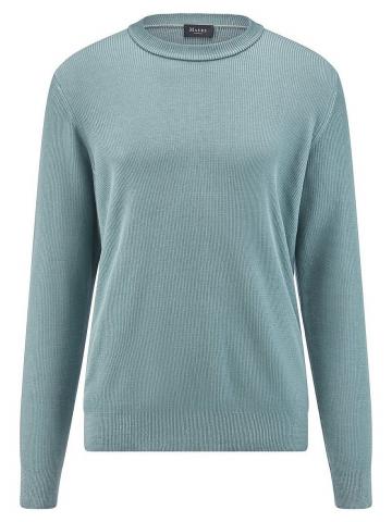 Пуловер с круглым вырезом