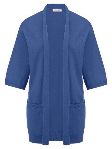 Длинная вязаная кофта