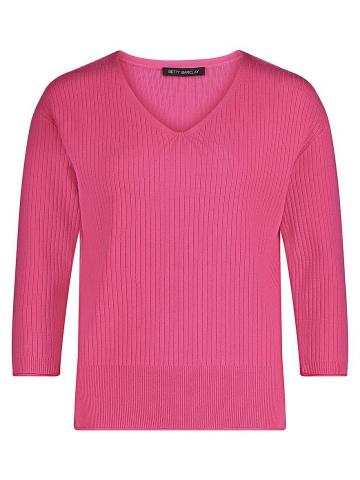 Пуловер с вырезом V