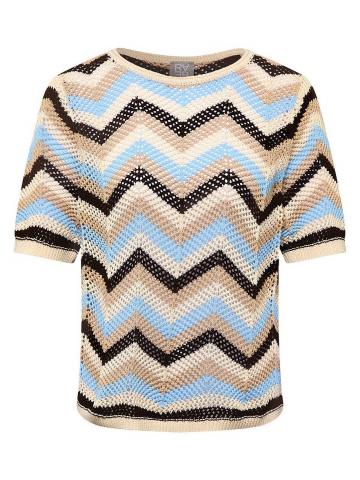 Пуловер с круглым вырезом