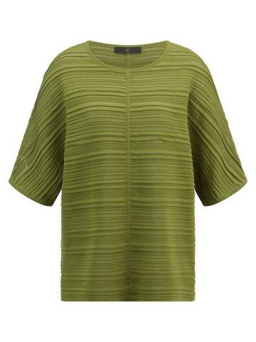 Пуловер с круглым вырезом