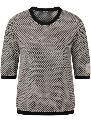 Пуловер с круглым вырезом