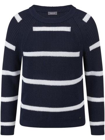 Пуловер с круглым вырезом