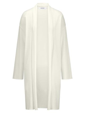 Длинная вязаная кофта