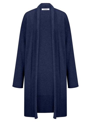 Длинная вязаная кофта