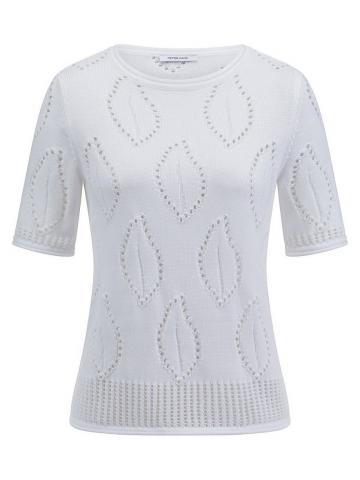 Пуловер с круглым вырезом