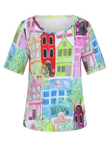 Кофта с круглым вырезом