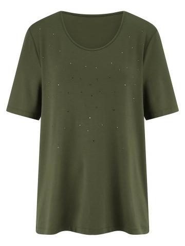 Кофта с круглым вырезом