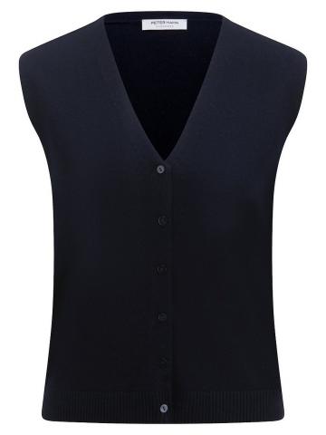 Вязаная жилетка