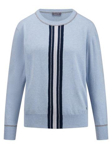 Пуловер с круглым вырезом