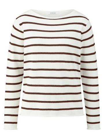 Пуловер с круглым вырезом