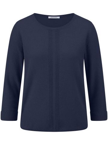 Пуловер с круглым вырезом