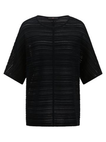 Пуловер с круглым вырезом