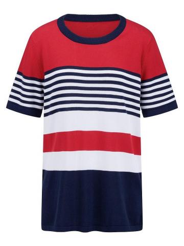 Пуловер с круглым вырезом