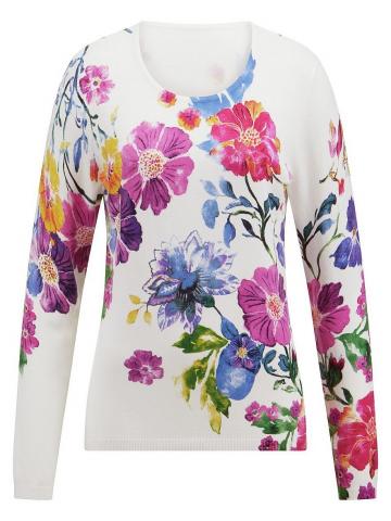 Пуловер с круглым вырезом