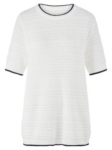 Пуловер с круглым вырезом