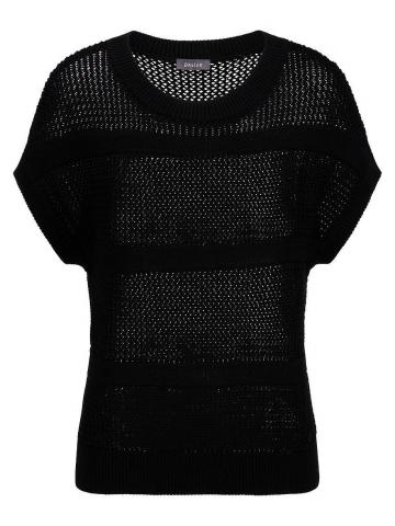 Пуловер с круглым вырезом