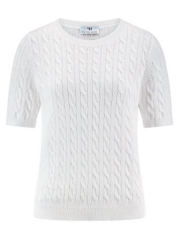 Пуловер с круглым вырезом