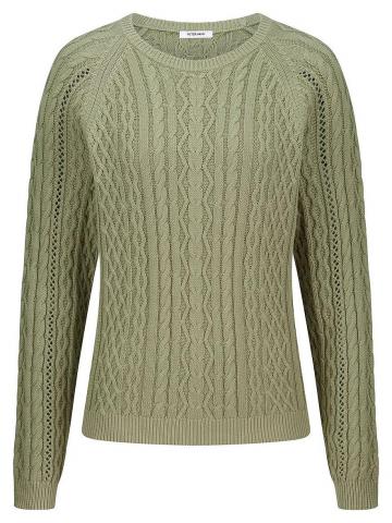 Пуловер с круглым вырезом