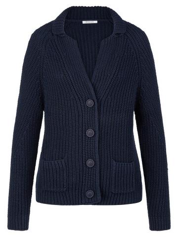 Вязаный блейзер